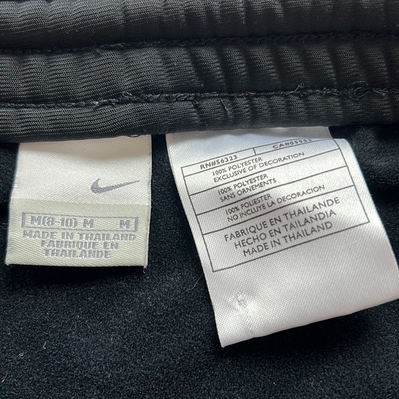 NIKE tennis skirt sz M 13” length EUC black hot pink mesh vents soft lining - Picture 5 of 11